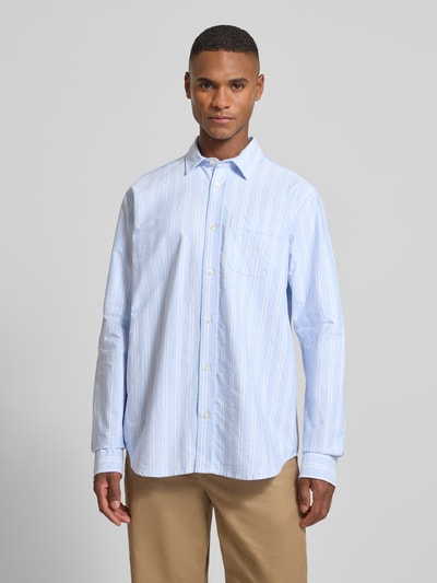 Forét Regular Fit Freizeithemd mit Kentkragen Modell 'JUNO' Hellblau 4