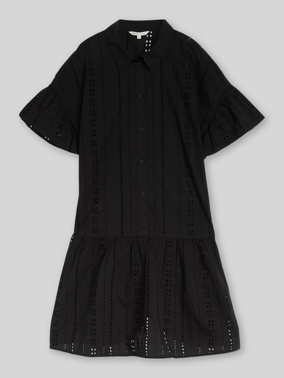 Tom Tailor Denim Freizeitkleid aus reiner Baumwolle Black 2