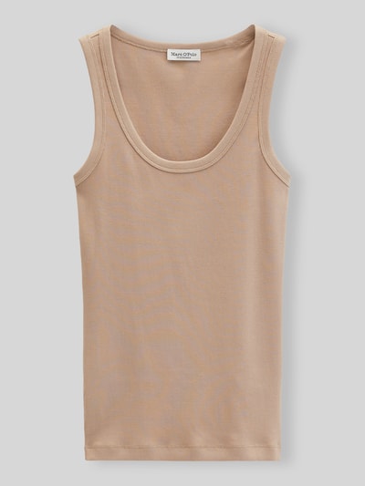 Marc O'Polo Regular Fit Top aus Baumwoll-Mix Sand 2