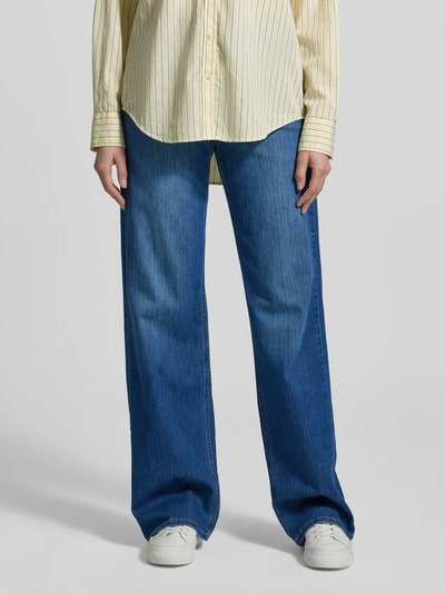 ANGELS Jeans mit aufgesetzten Taschen Modell 'Liz Smart' Dunkelblau 4