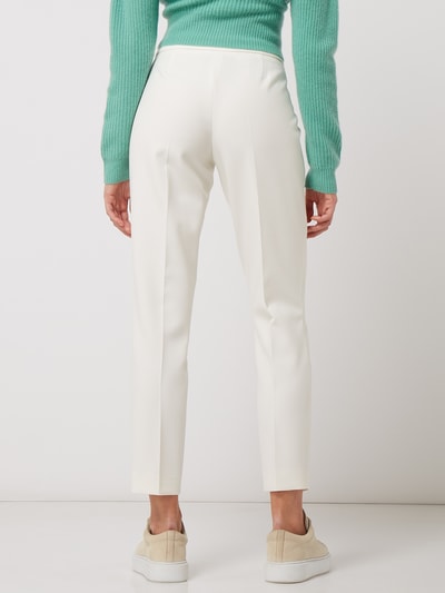 BOSS Stoffhose mit Stretch-Anteil Modell 'Tiluna' Offwhite 5