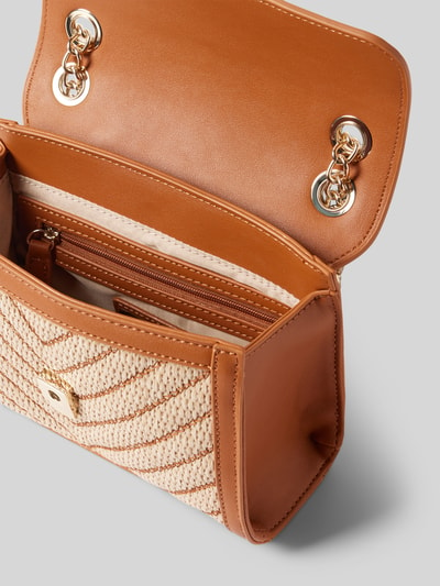 VALENTINO BAGS Crossbody Bag mit Label-Detail Modell 'TRIBECA' Cognac 4