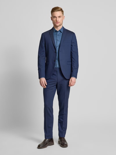 Eterna Slim Fit Business-Hemd mit Kentkragen Blau 1