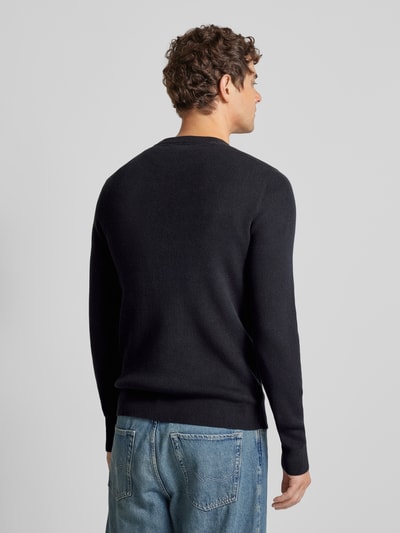 Only & Sons Gebreide pullover met ronde hals, model 'PHIL' Donkerblauw - 5