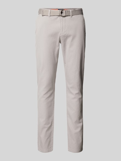 MCNEAL Slim Fit Chino mit Strukturmuster Hazel 2