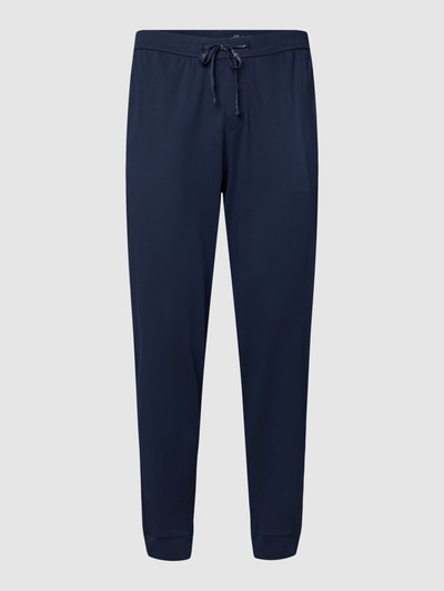 Christian Berg Men Sweatpants mit Label-Details Marine 2