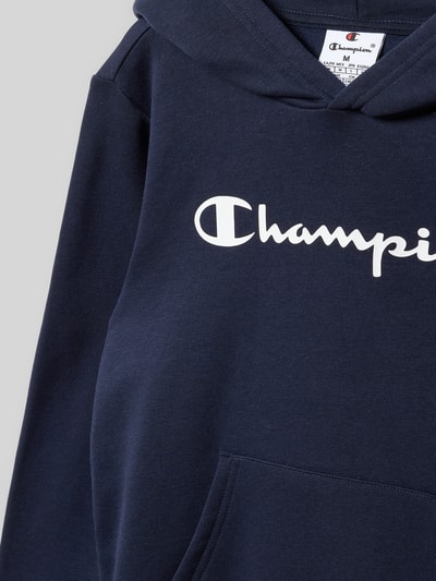 Champion Hoodie aus Baumwoll-Mix Marine 2