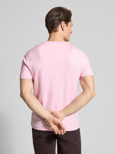 Polo Ralph Lauren Regular Fit T-Shirt aus reiner Baumwolle Pink 5