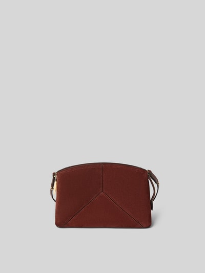 Victoria Beckham Shoulder Bag mit Logo-Prägung Dunkelbraun 4