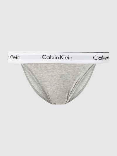 Calvin Klein Underwear Slip van katoenmix  Middengrijs gemêleerd - 1