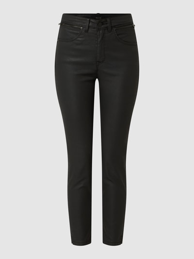 SALSA Jeans Skinny Fit Cropped Jeans mit Stretch-Anteil Modell 'Secret Glamour'  Dunkelblau 2