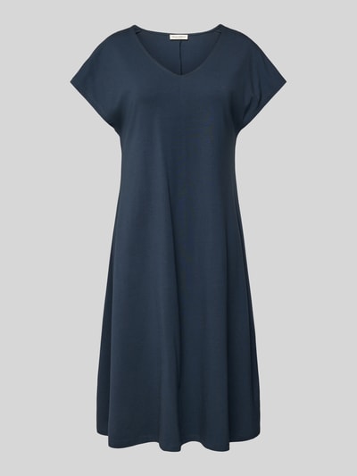 Marc O'Polo Shaped Fit Jerseykleid aus Baumwoll-Mix Marine 2