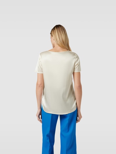 Juvia T-Shirt aus Viskose-Mix Beige 5