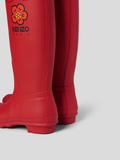 Kenzo Gummistiefel - KENZO X HUNTER WELLINGTON Rot 3