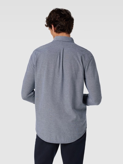 Polo Ralph Lauren Regular fit vrijetijdsoverhemd met labelstitching Marineblauw - 5