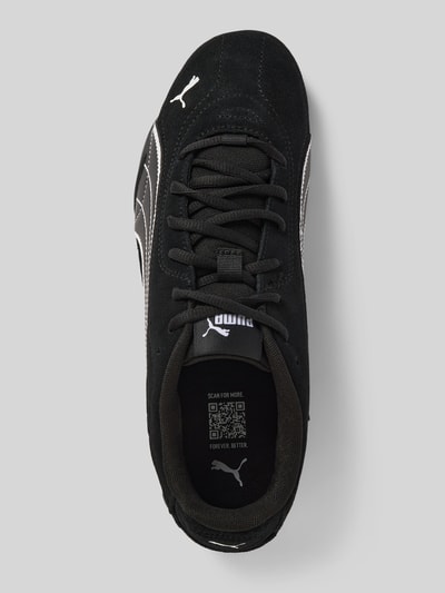 PUMA Sneakersy ze skóry naturalnej z aplikacją z logo model ‘Catch’ Czarny 3