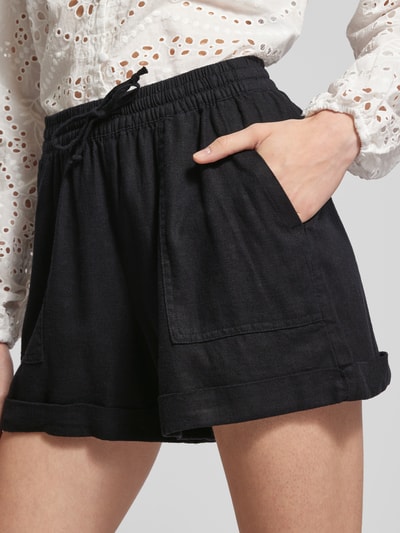 Tom Tailor Denim Shorts mit elastischem Bund Black 3