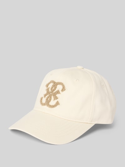 Guess Activewear Basecap mit Label-Stitching Offwhite 1