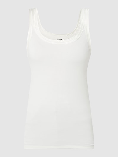 ICHI Tanktop aus Viskosemischung Modell 'Zola' Offwhite 2