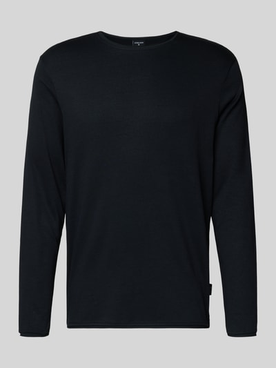 Strellson Regular Fit Pullover aus Baumwoll-Mix 'PROSPECT' Black 2