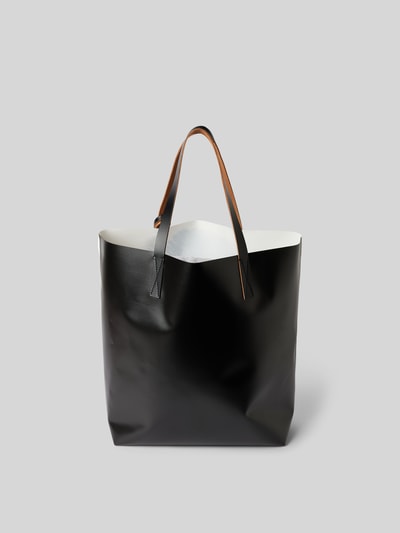 Marni Shopper mit Tragehenkel Bleu 4