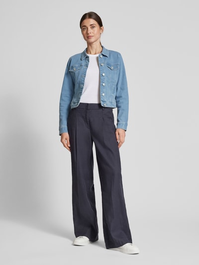 Vero Moda Regular Fit Jeansjacke mit Baumwoll-Anteil Modell 'LUNA' Jeansblau 1