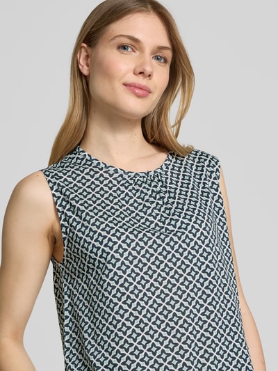 Marc O'Polo Relaxed fit top van puur katoen Mintgroen - 3