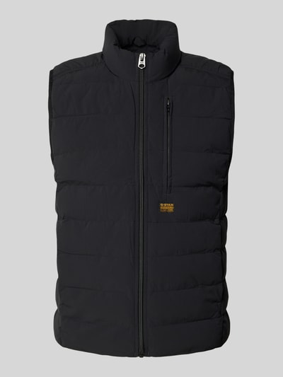 G-Star Raw Bodywarmer met labelpatch, model 'Foundation' Zwart - 2