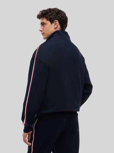Tommy Hilfiger Regular Fit Sweatshirt aus reiner Baumwolle Marine 5