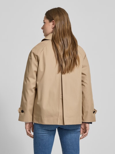 Tommy Hilfiger Trencz krótki z funkcją wodoodporną Beżowy 5