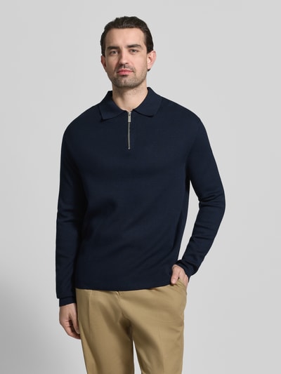 Selected Homme Relaxed Fit Pullover aus Viskose-Mix Modell 'TELLER' Blau 4