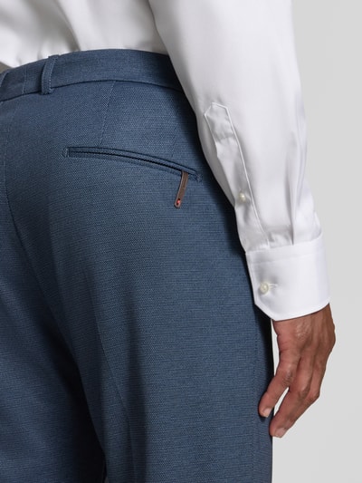 CINQUE Low Waist Business-Hose mit Bügelfalten Modell 'Cibeppio' Blau 3