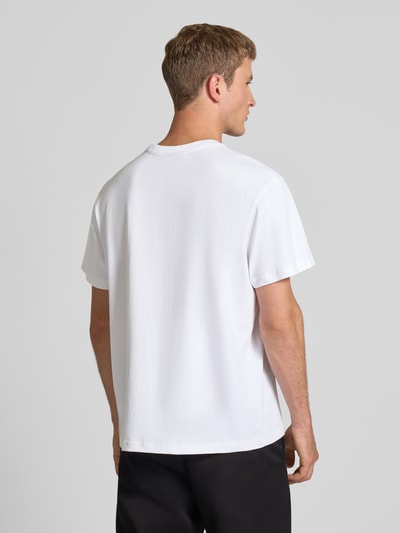 Balr. T-Shirt mit Logo und Rundhalsausschnitt Weiss 5