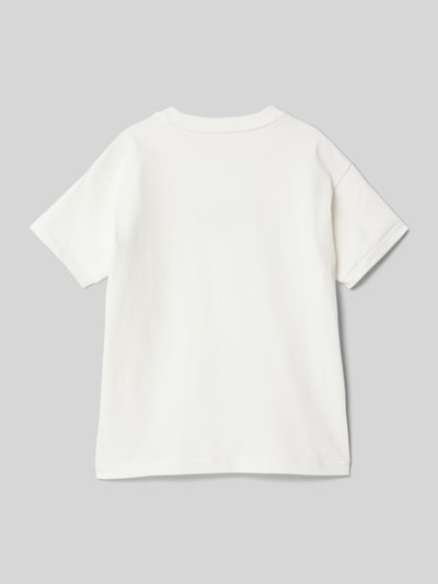 Polo Ralph Lauren Kids T-Shirt mit Label-Stitching Offwhite 3