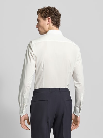 OLYMP Level 5 Slim fit smokingoverhemd van katoen met stretch Ecru - 5