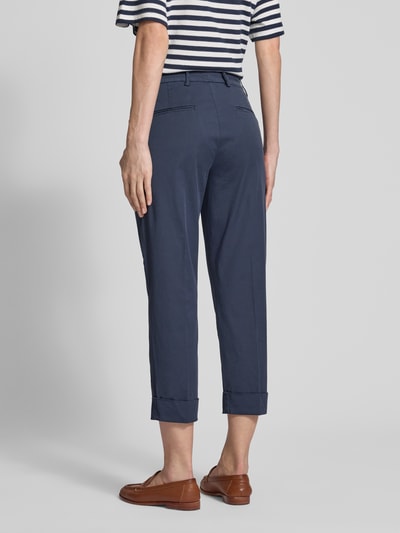 Raffaello Rossi Regular Fit Chino mit verkürztem Schnitt Modell 'DORA' Marine 5