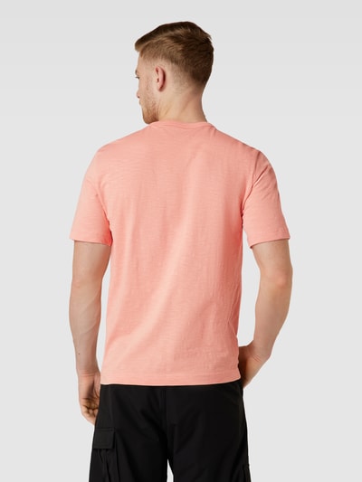 Tom Tailor T-Shirt mit Label-Print Altrosa 5