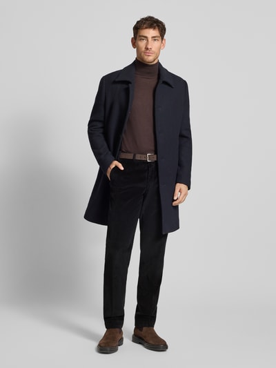 Hiltl Corduroy broek met achterzakken, model 'PARMA' Donkerblauw - 1