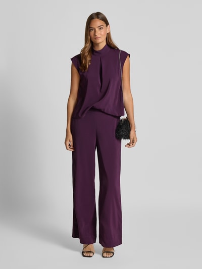 mbyM Kombinezon ze stójką model ‘Maaja’ Ciemnoczerwony 1