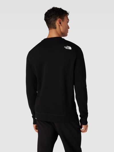 The North Face Sweatshirt mit Label-Print Modell 'FINE' Black 5