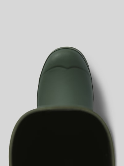 Hunter Gummistiefel mit Label-Detail Khaki 3