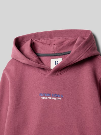 Garcia Regular Fit Hoodie mit Känguru-Tasche Kirsche 2