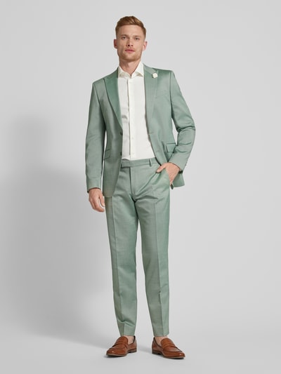 JOOP! Collection Slim Fit Anzughose mit Bügelfalten Modell 'Blayr' Lind 1