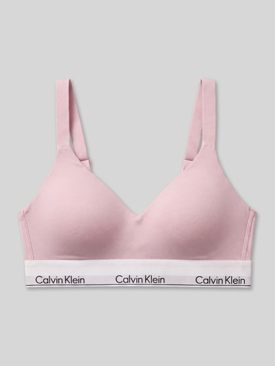 Calvin Klein Underwear Bralette aus Baumwoll-Mix Rosa 2