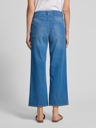 Brax Straight Leg Jeans mit verkürztem Schnitt Modell 'STYLE.MAINE' Dunkelblau 5