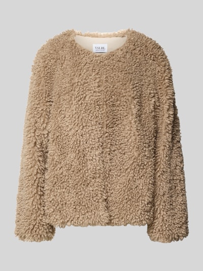 VILLA SOPHIE Jack van teddybont met ronde hals Taupe - 2