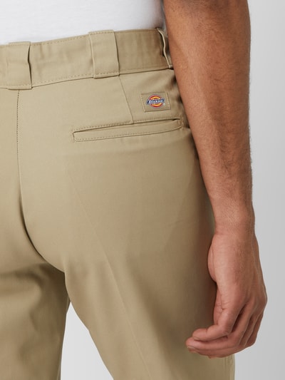 Dickies Chino met persplooien, model 'WORK PANT' Kaki - 3