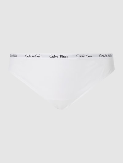Calvin Klein Underwear Plus PLUS SIZE String mit Modal-Anteil Weiss 2