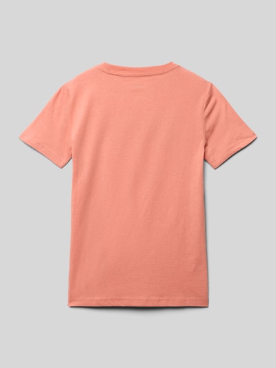 Levi’s® Kids T-Shirt mit Label-Print Orange 3