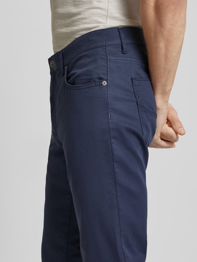 Brax Flex Fit Stoffhose im 5-Pocket-Design Modell 'CADIZ' Marine 3